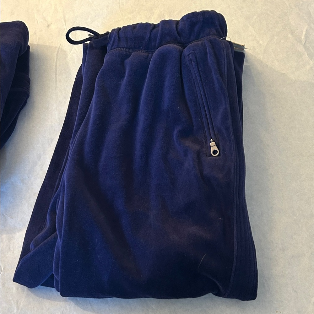 Tangerine Midnight Purple Velvet Pants - Picture 7 of 7